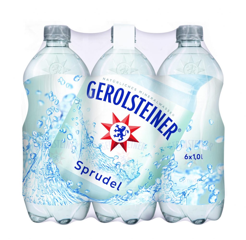 Mineralwasser Sprudel 1,5L € 2,50